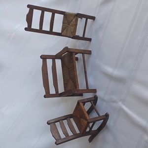 Vintage Handmade Doll Furniture Bundle